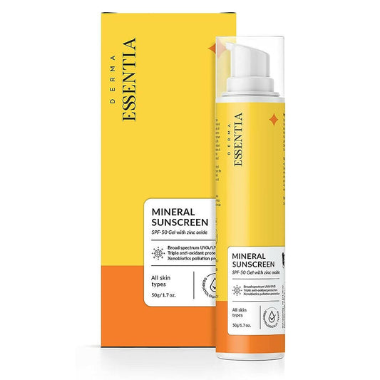 Buy Derma Essentia SPF 50 Mineral Sunscreen Gel from DrMediCart, Ship from India to USA
