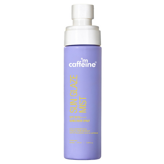 mCaffeine Sun Glaze SPF 50 PA++++ Face Sunscreen Spray