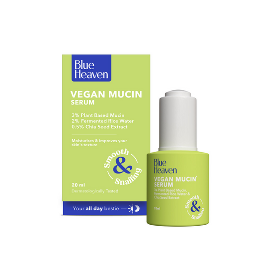 Blue Heaven Vegan Mucin Face Serum Infused with 3% Plant Based Mucin
