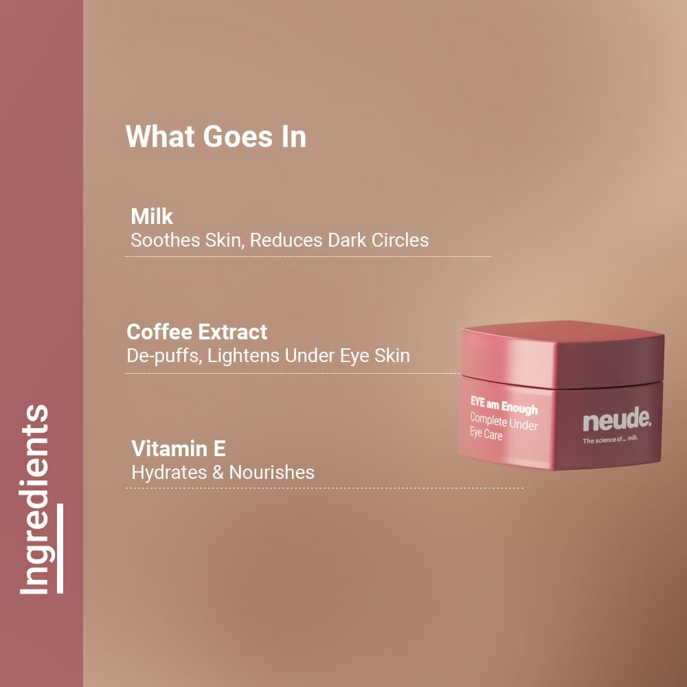 Neude Eye Am Enough Under Eye Cream