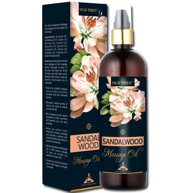 Old Tree Sandalwood Body Massage Oil