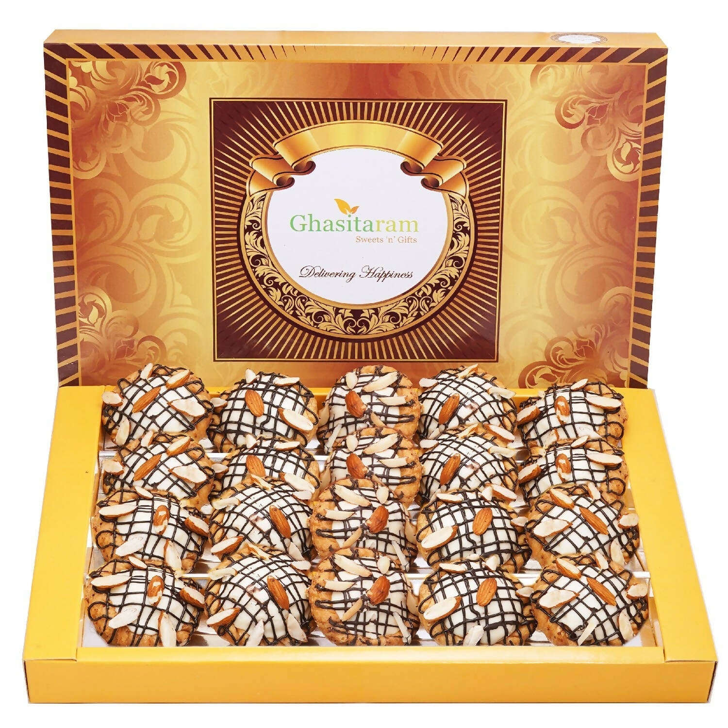 Ghasitaram Chocolate Filled Chandrakala
