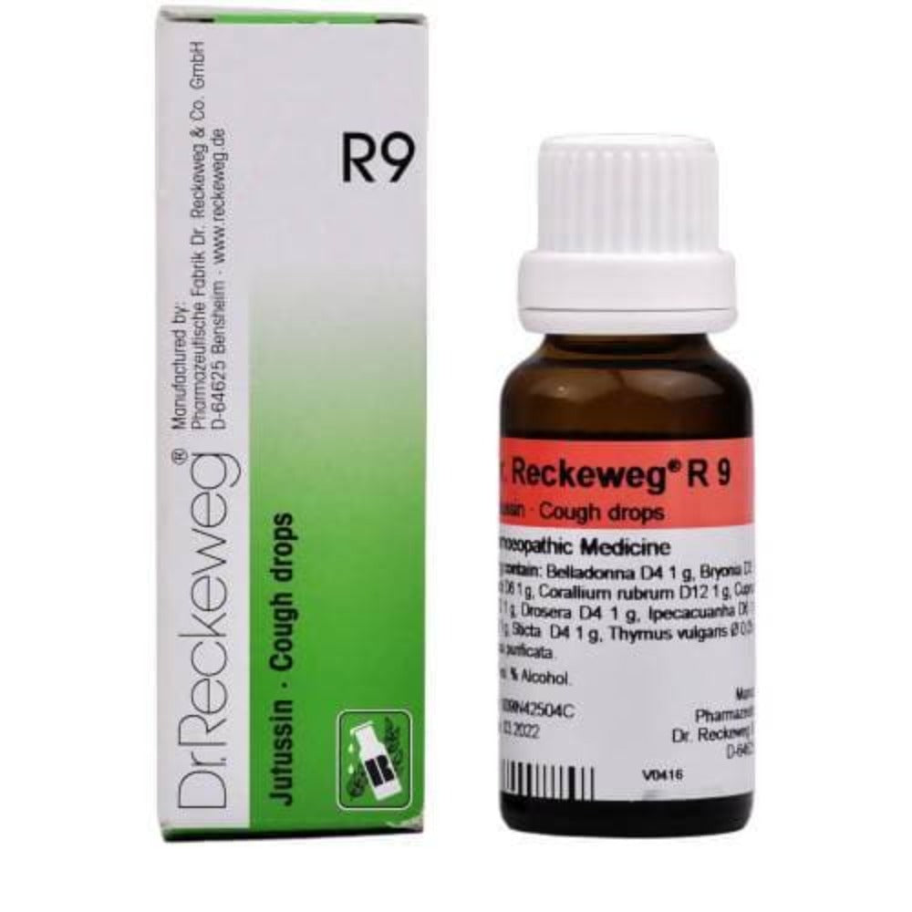Buy Dr. Reckeweg R9 Jutussin- Cough Drops from DrMediCart, Ship from India to USA