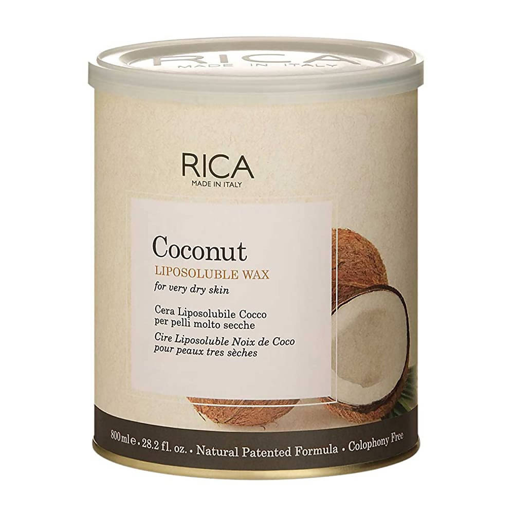 Rica Coconut Liposoluble Hair Removal Wax for Very Dry Skin