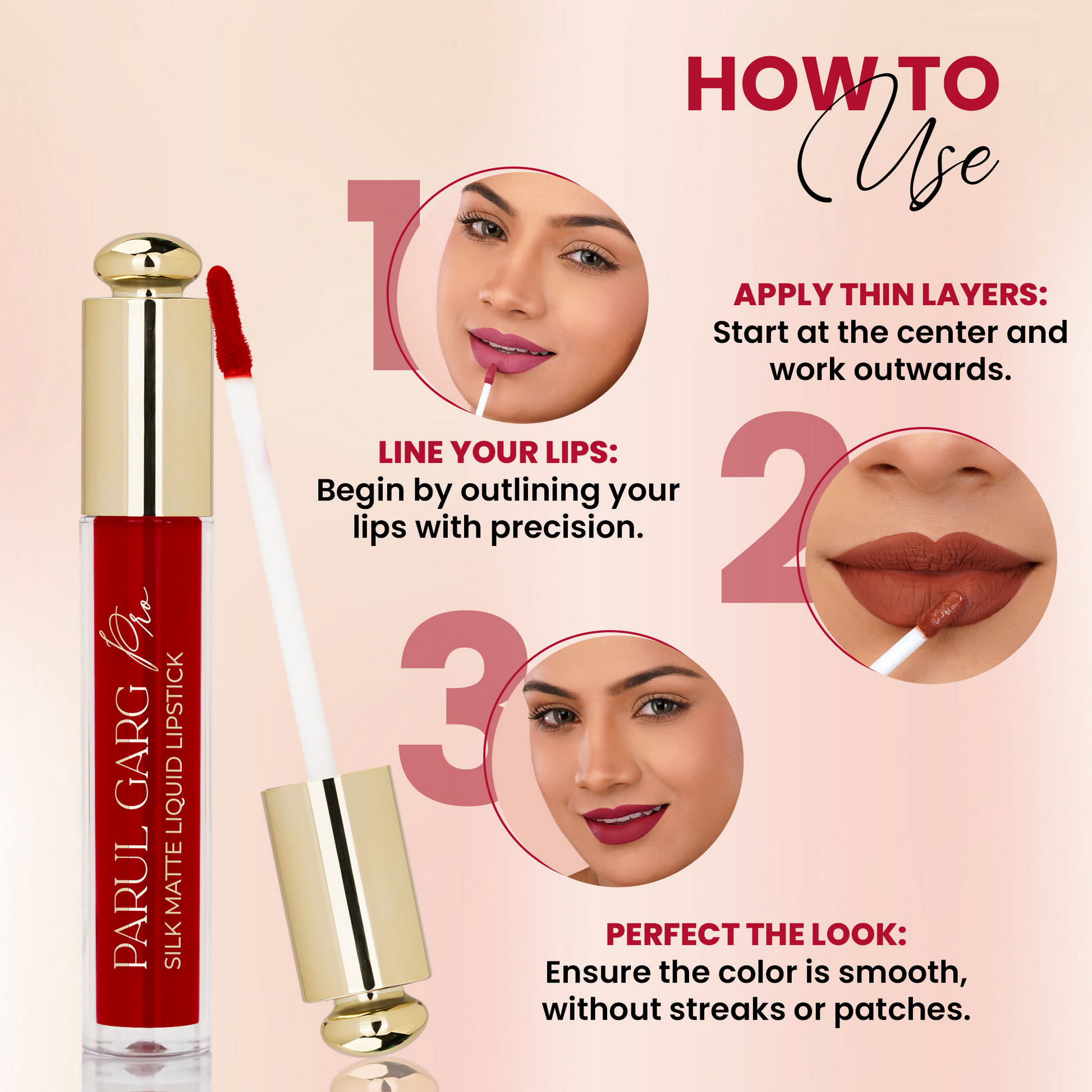 Parul Garg Beauty Silk Matte Liquid Lipstick - Magic Shade 06