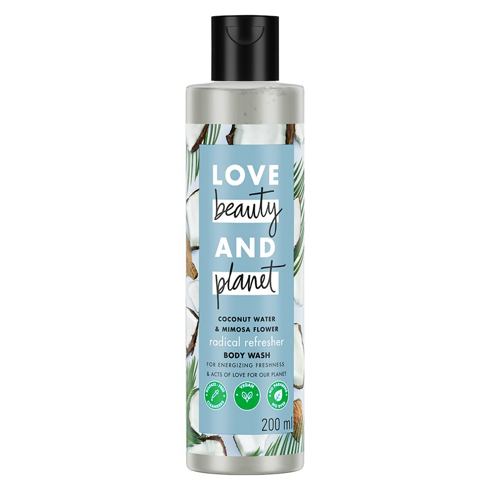 Buy Love Beauty And Planet Coconut Water and Mimosa Flower Body Wash from DrMediCart, Ship from India to USA