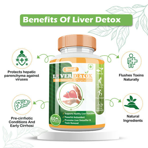 Divya Shree Liver Detox Veggie Capsules