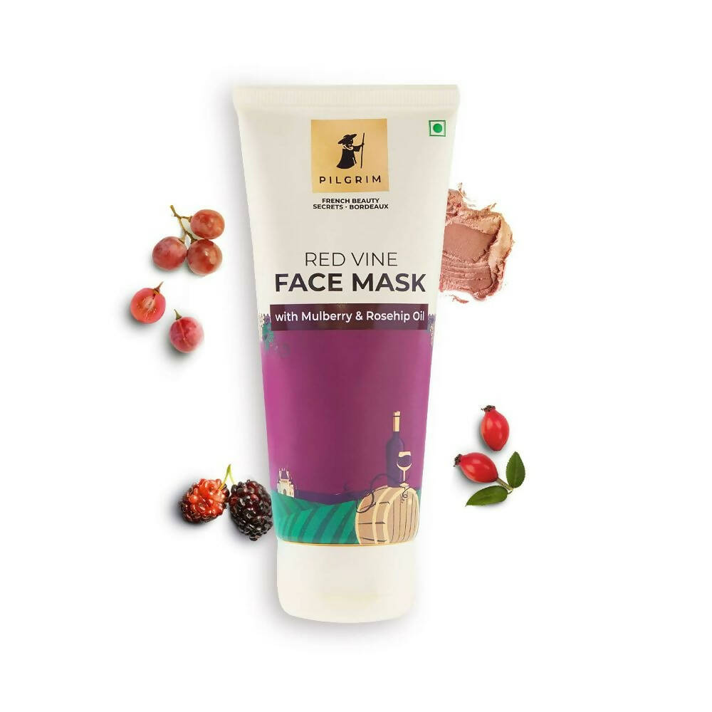 Pilgrim Red Vine Face Mask