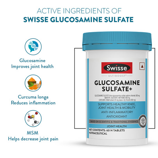 Swisse Glucosamine Sulfate+ Tablets