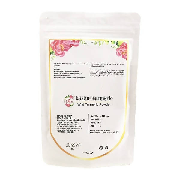 Buy Duh Kasturi Wild Turmeric Powder from DrMediCart, Ship from India to USA