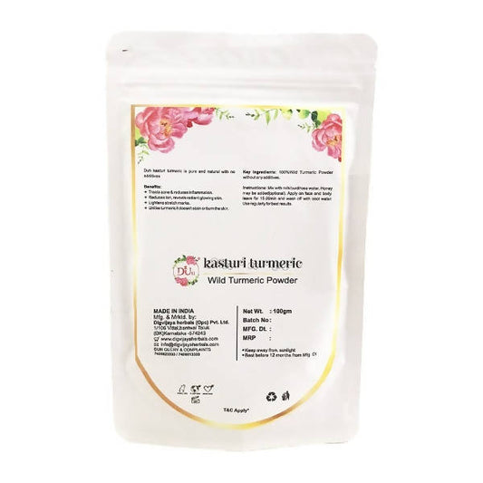 Buy Duh Kasturi Wild Turmeric Powder from DrMediCart, Ship from India to USA