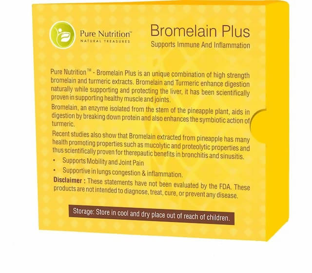 Pure Nutrition Bromelain Plus Sachets