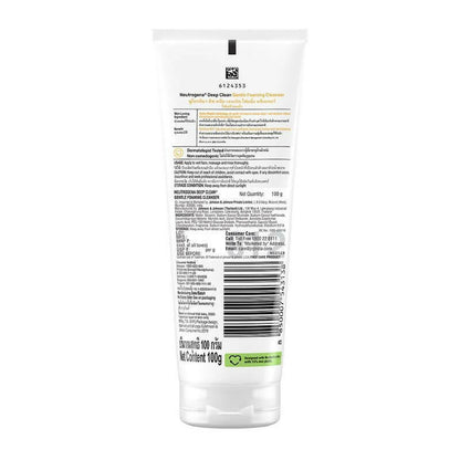 neutrogena deep clean gentle foaming cleanser buy in usa