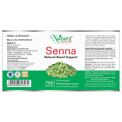 Naturz Ayurveda Senna Capsules