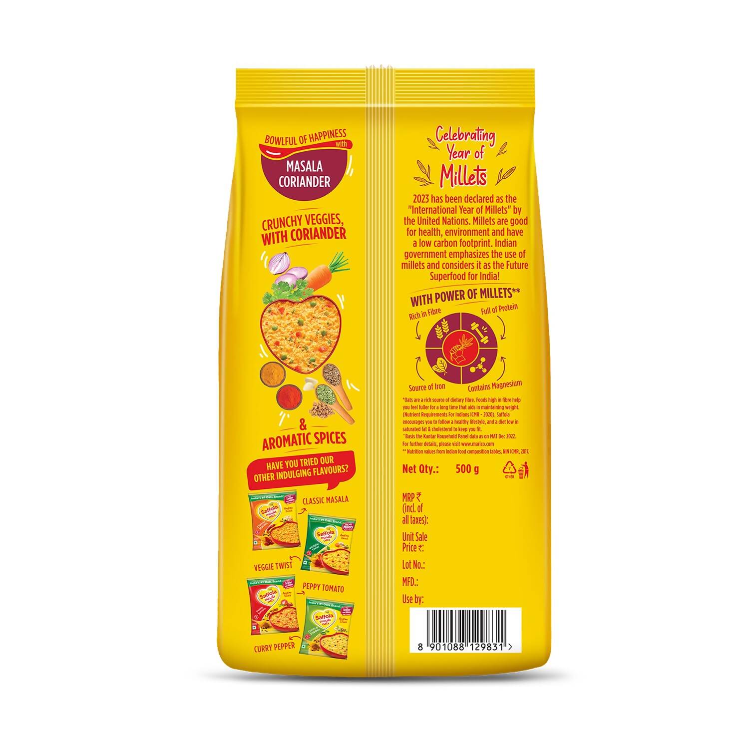 Buy Saffola Masala & Coriander Masala Oats from DrMediCart, Ship from India to USA