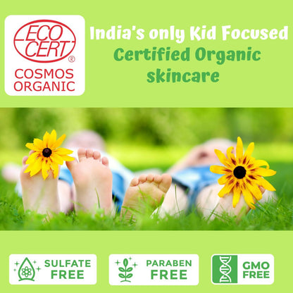 Puddles Organic Tangy Candy Body Wash For Kids, Turmeric, Milk Protein, Citrus Essential Oils