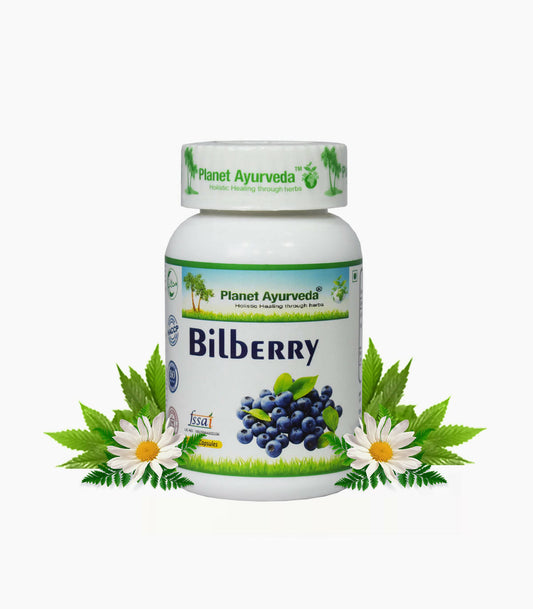 Planet Ayurveda Bilberry Capsules