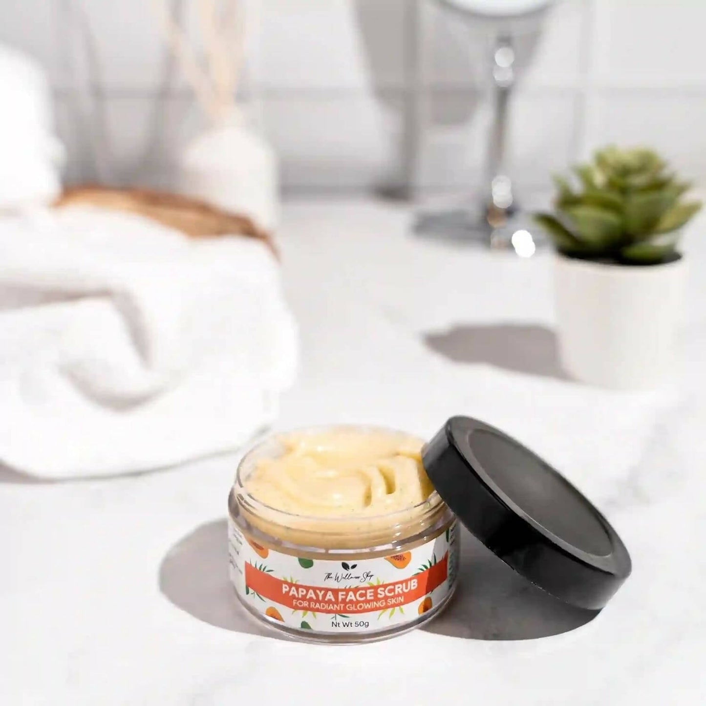 The Wellness Shop Papaya Face Scrub - Drmedicart