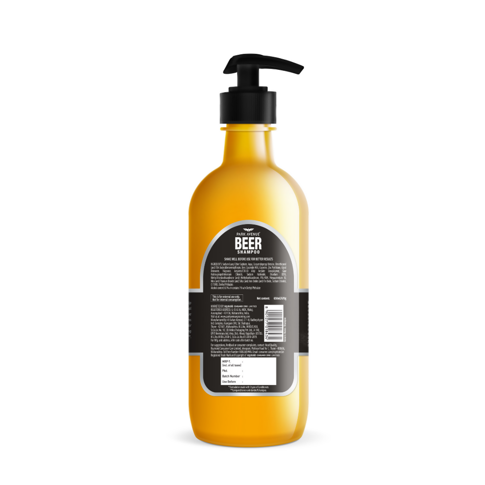Park Avenue Beer Shampoo - Antidandruff