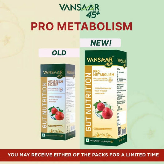 Buy Vansaar 45 + Gut Nutrition Pro Metabolism Apple Cider Vinegar from DrMediCart, Ship from India to USA