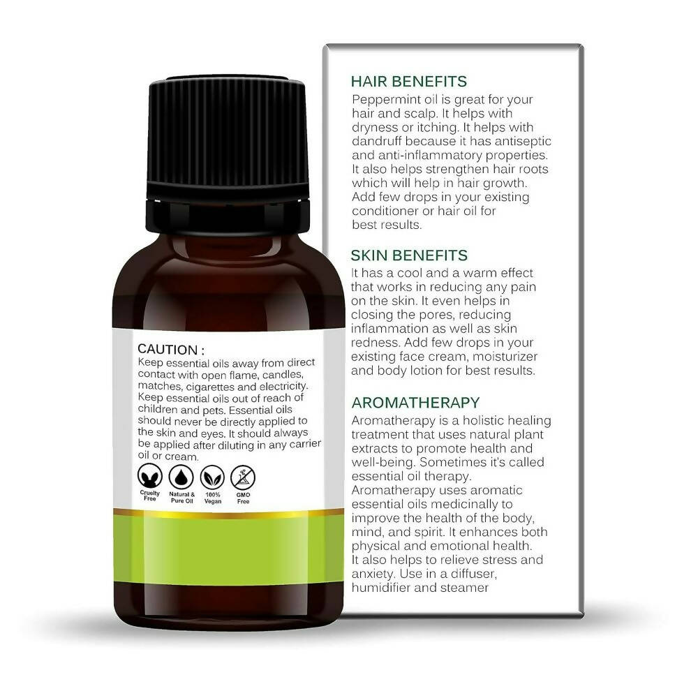 Vedic Naturals Peppermint Essential Oil - Drmedicart