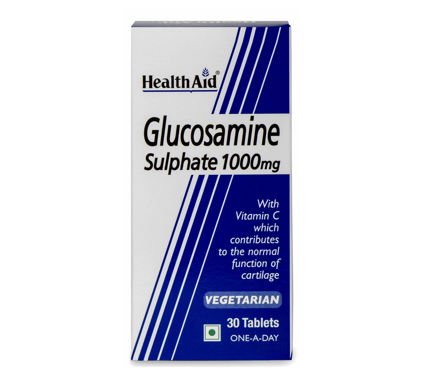 Buy HealthAid Glucosamine Sulphate 2KCI 1000 mg Tablets from DrMediCart, Ship from India to USA