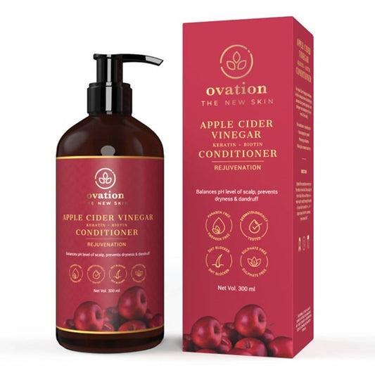 Buy Ovation Apple Cider Vinegar (Keratin+Biotin) Conditioner from DrMediCart, Ship from India to USA