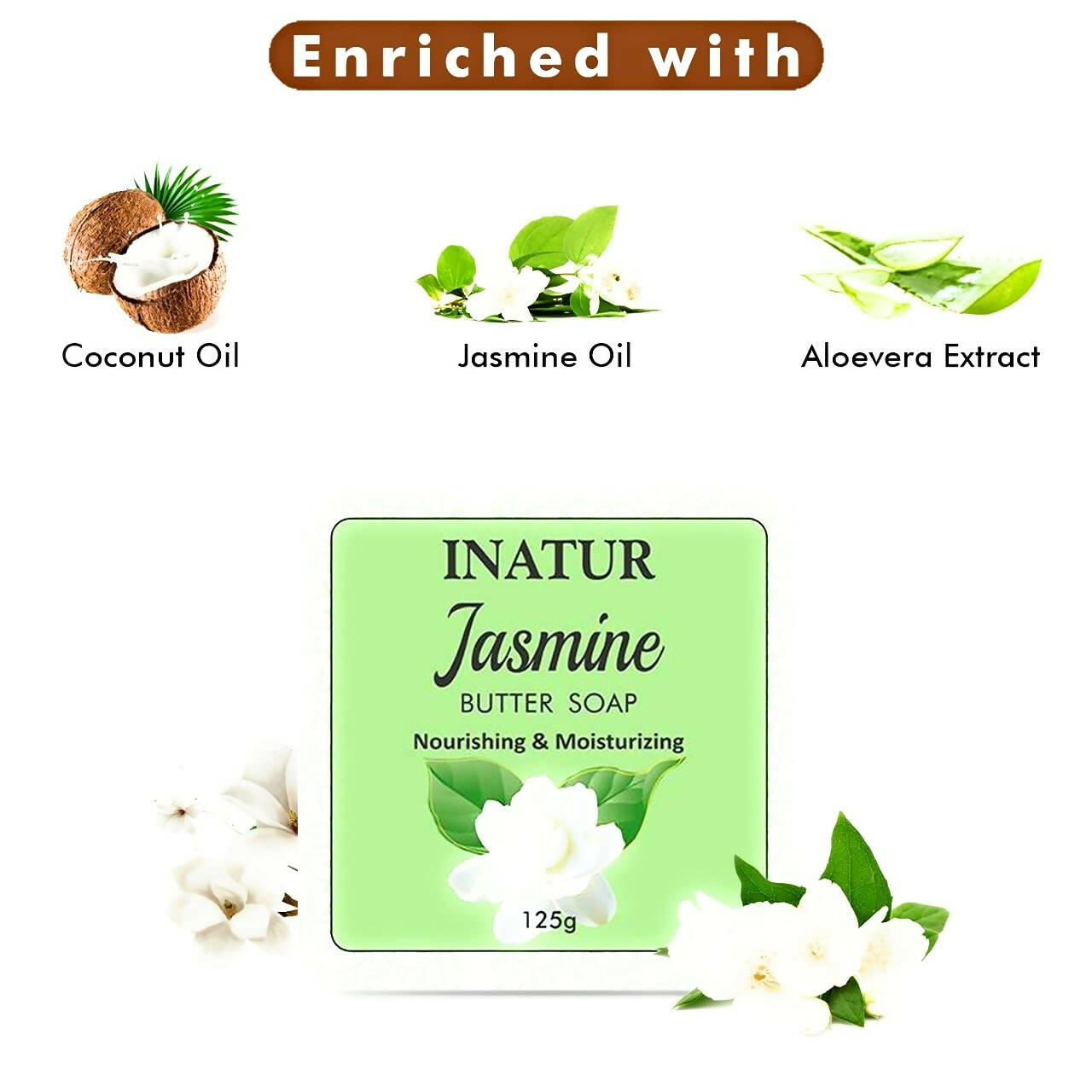 Inatur Jasmin Butter Soap