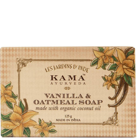 Buy Kama Ayurveda Vanilla & Oatmeal Soap 125gm from DrMediCart, Ship from India to USA