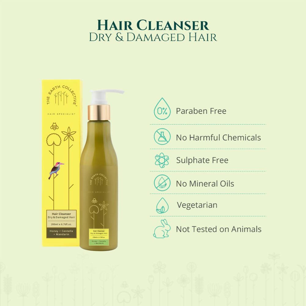 The Earth Collective Hair Cleanser - Dry and Damaged Hair - Drmedicart