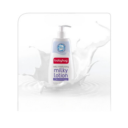 Babyhug Milk Protein Formula Daily Moisturising Milky Lotion