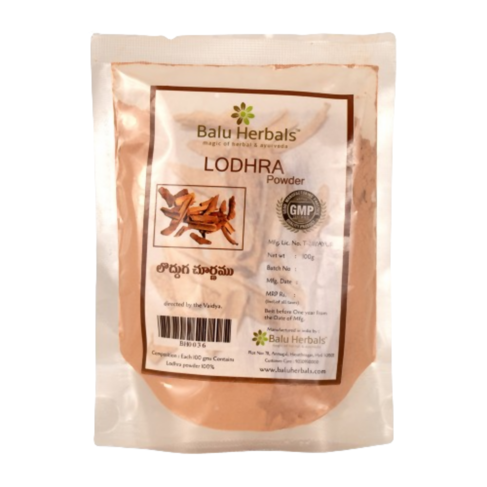 Balu Herbals Lodhra (Lodduga) Powder
