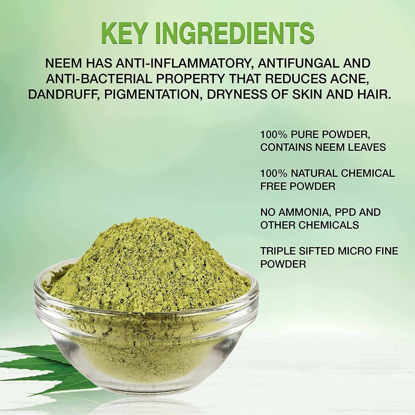 Elemensis Naturals Neem Leaves Powder