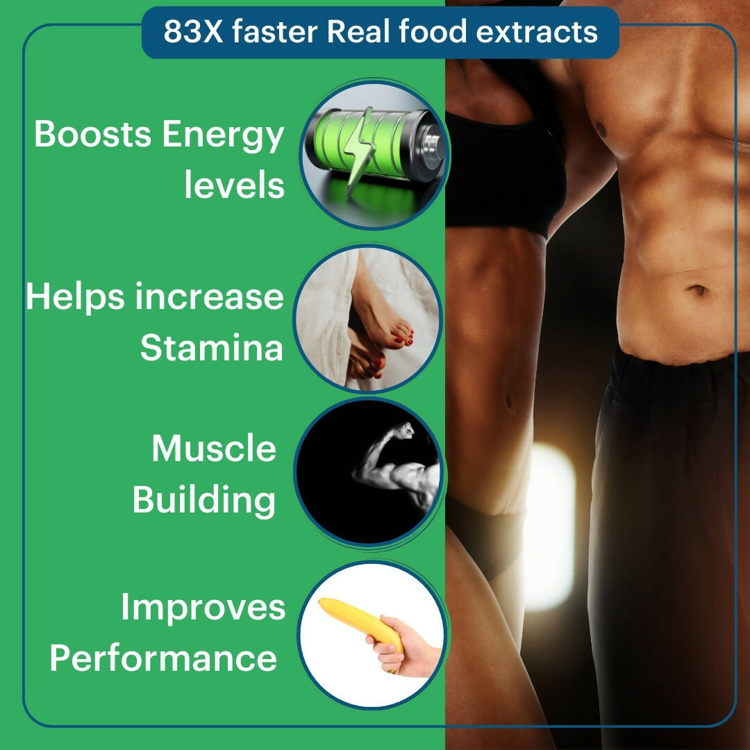 Laurik Perfomax Safed Musli, Ashwagandha, Gokhru Tablets | Supports Strength And Vitality