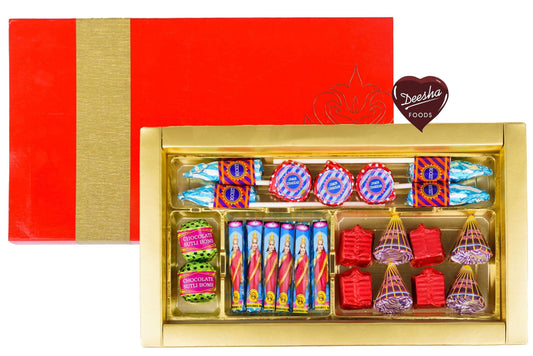 Buy Deesha Foods Sugar Free Red Velvet Crackers Chocolates from DrMediCart