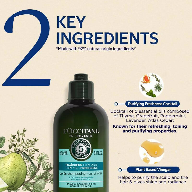 L'Occitane Purifying Freshness Conditioner