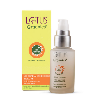 Lotus Organics Vit-C Radiance Booster Serum - Lemon Verbena