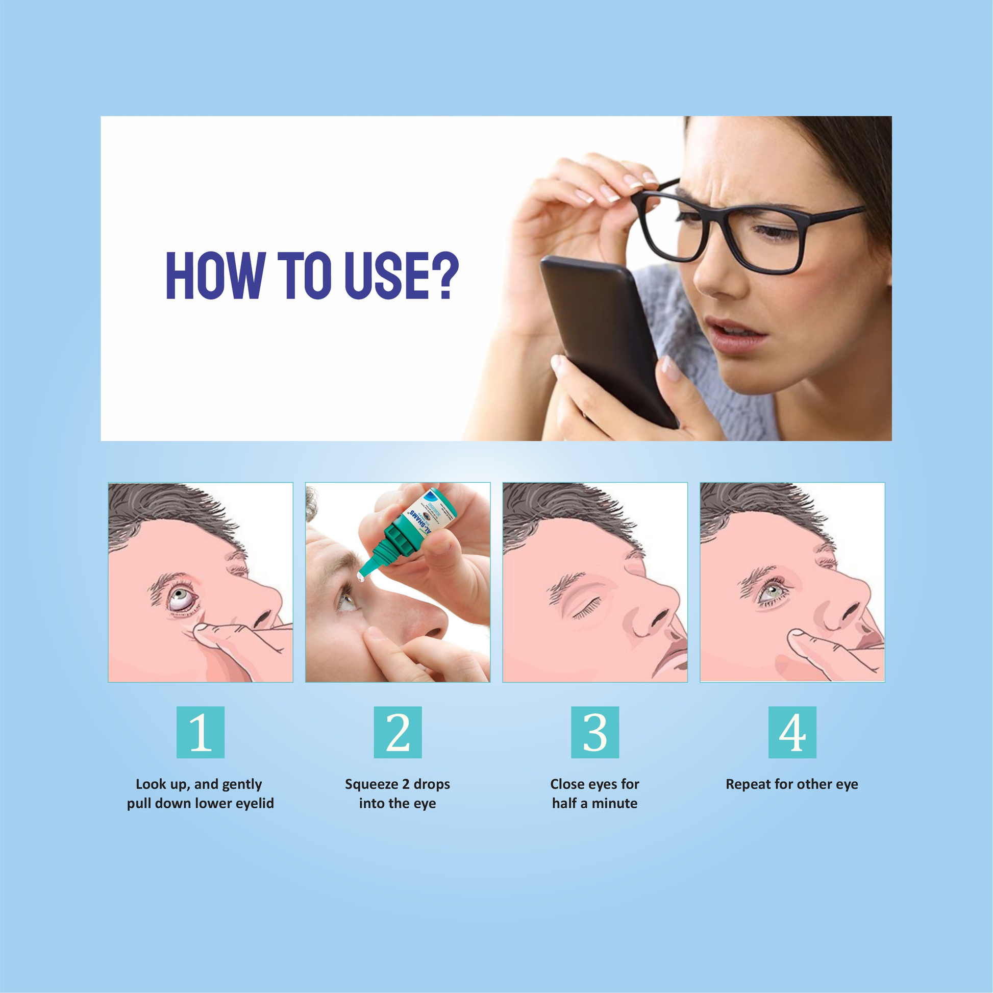Satya Pharmaceuticals Ayurveda Al-Shams Eye Drops
