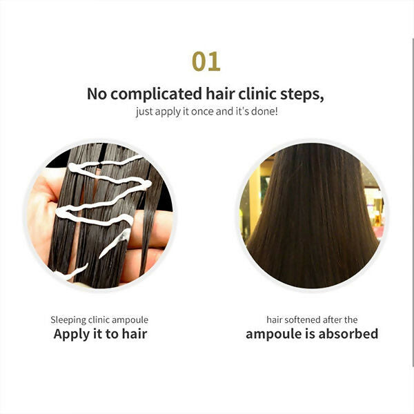 La'dor Snail Sleeping Hair Ampoule - Overnight Treatment with Snail Mucin & Keratin