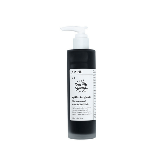 Aminu AHA Body Wash for De-Tanning, Spot-Correction