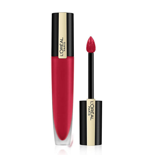 L'Oreal Paris Rouge Signature Matte Liquid Lipstick - 136 Armored - DrMediCart
