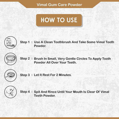 Kisra Vimal Dant Manjan & Herbal Toothpaste Kit