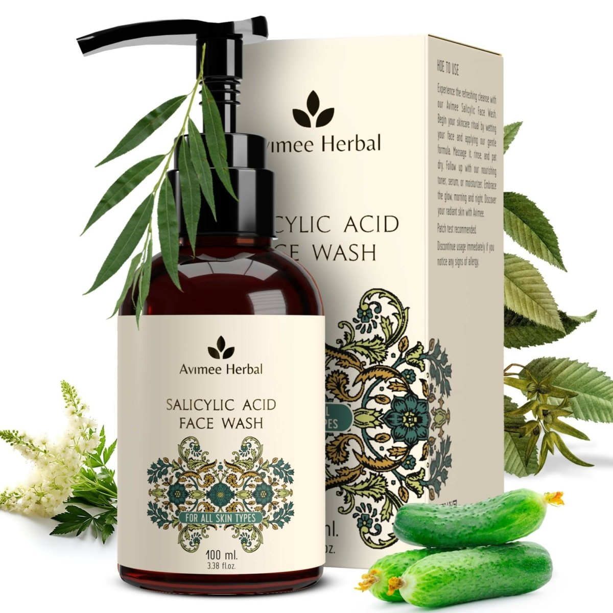 Avimee Herbal Salicylic Acid Face Wash