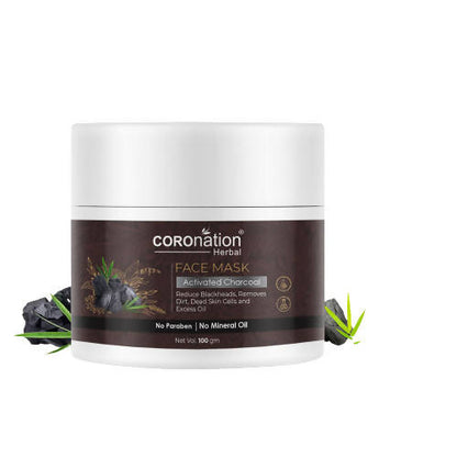 Coronation Herbal Activated Charcoal Face Mask