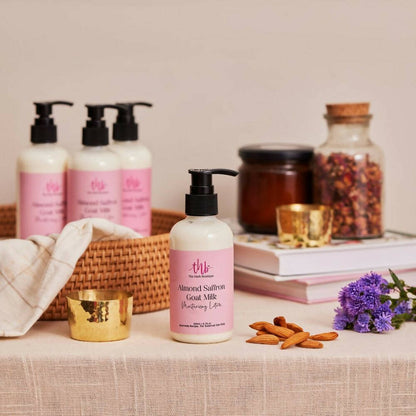 The Herb Boutique Almond Saffron Goatmilk Moisturizing Lotion