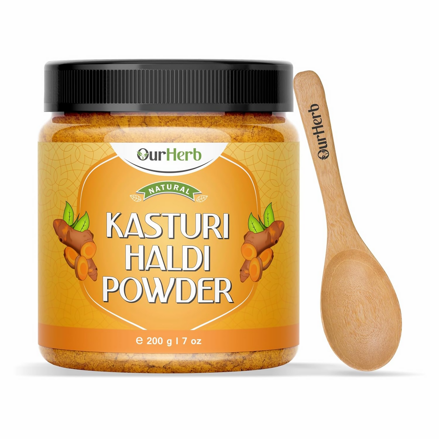 OurHerb Kasturi Haldi Powder Face Pack For Glowing Skin