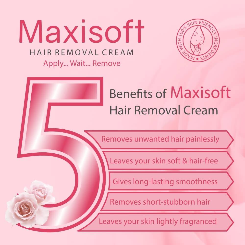 Maxisoft Hair Removal Cream - DrMediCart