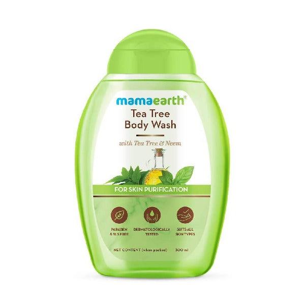 Buy Mamaearth Tea Tree Body Wash With Tea Tree & Neem For Skin Purification from DrMediCart, Ship from India to USA