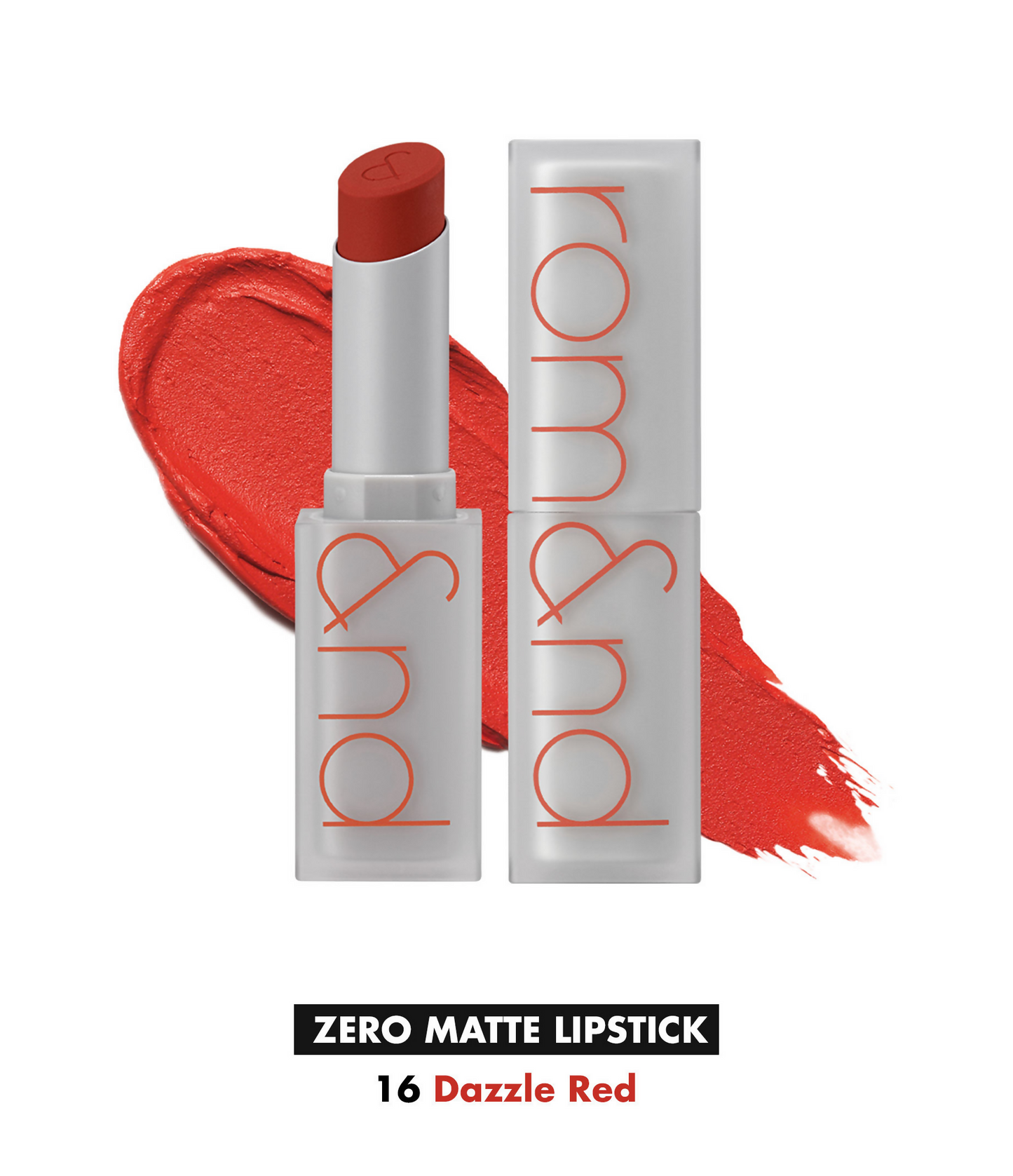 Rom&nd Zero Matte Lipstick - 16 Dazzle Red