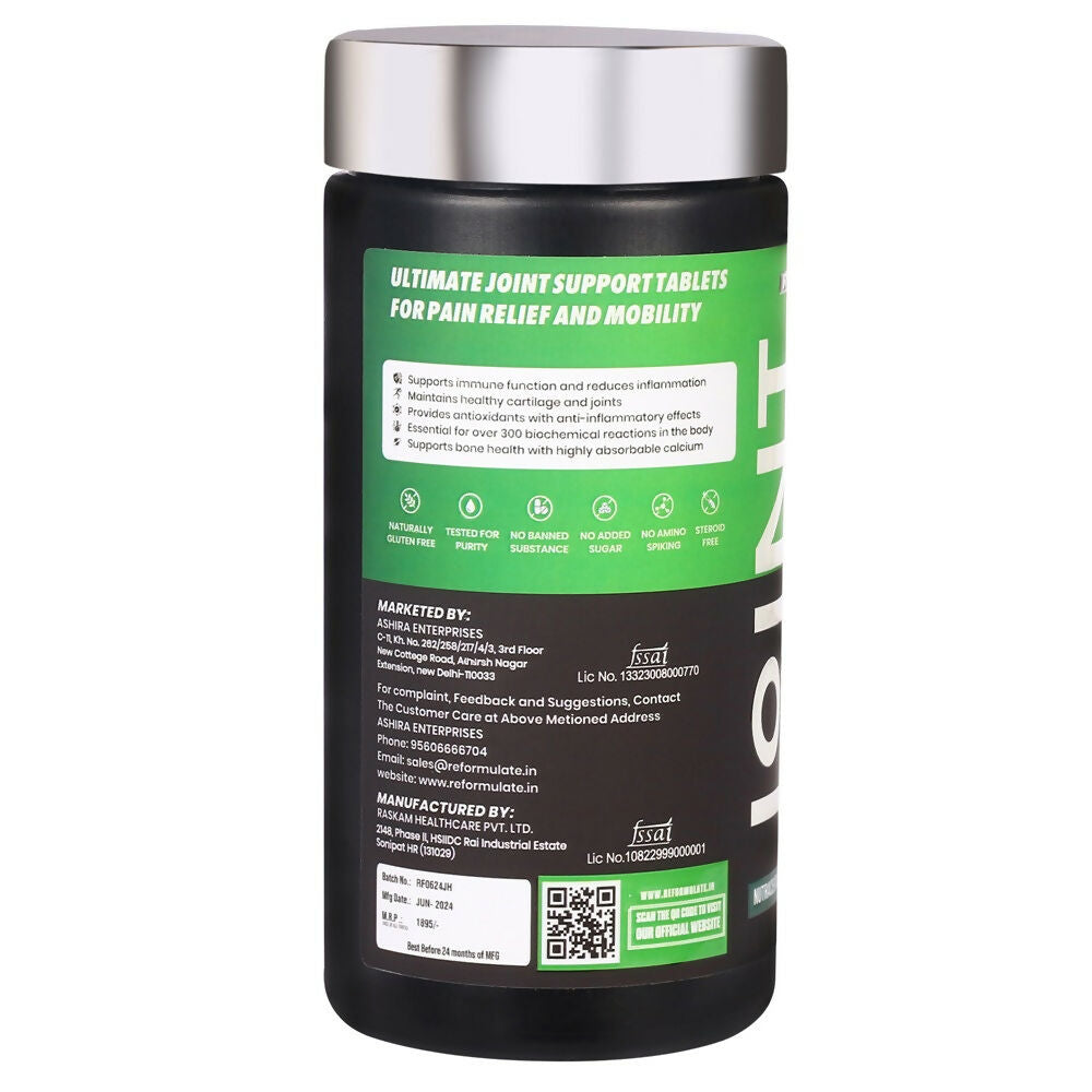 Reformulate Joint Health Pain Relief I Improve Joint Mobility Tablets